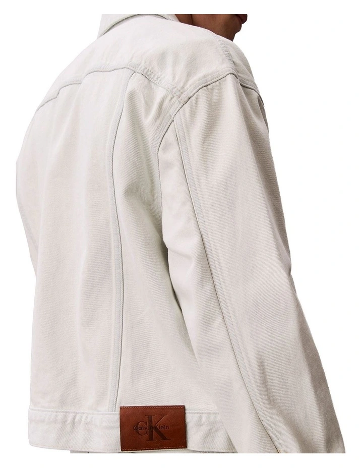 205 Trucker Jacket in 90'S Bleachout image 4