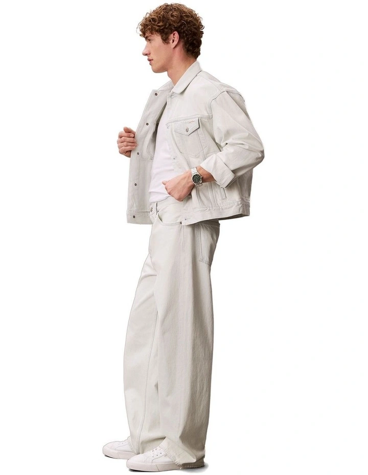 205 Trucker Jacket in 90'S Bleachout image 6