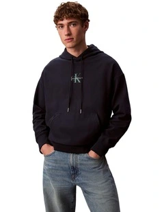 Premium Terry Micro Monologo Hoodie