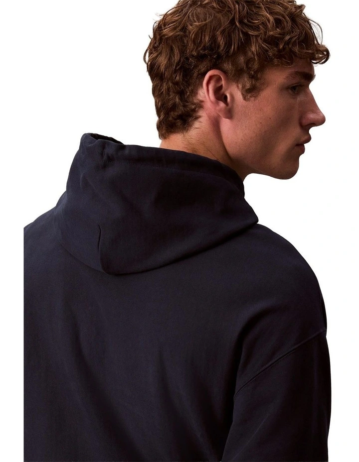 Premium Terry Micro Monologo Hoodie image 5