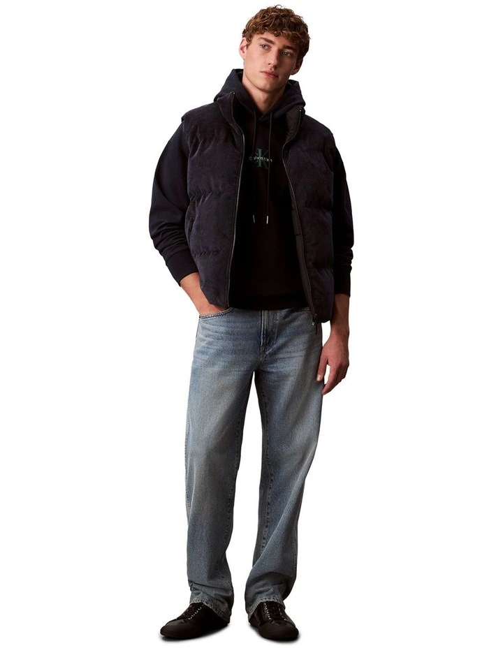 Premium Terry Micro Monologo Hoodie image 6