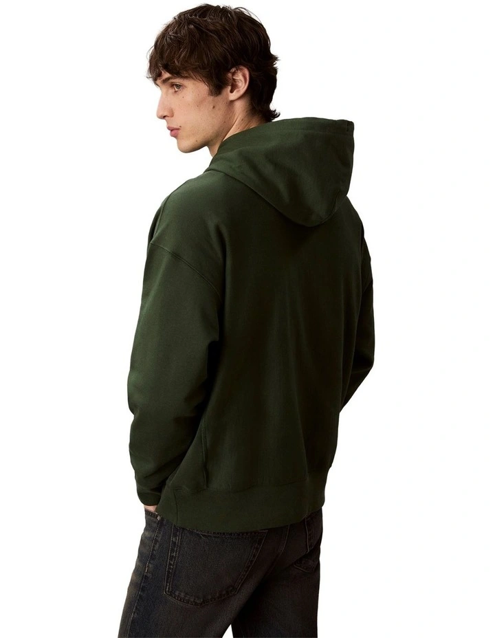 Premium Terry Micro Monologo Hoodie image 2