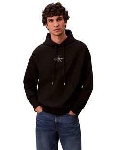 Premium Terry Micro Monologo Hoodie