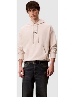 Premium Terry Micro Monologo Hoodie
