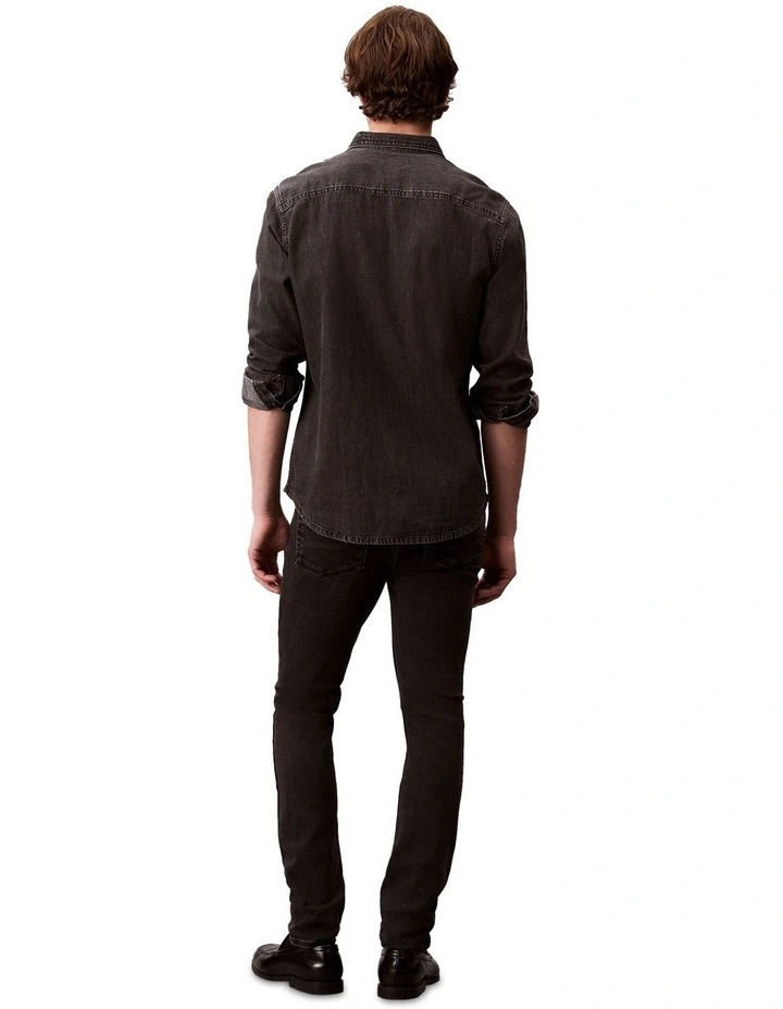 Skinny Jean in black image 2