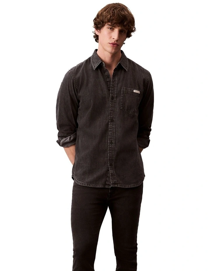 Skinny Jean in black image 3