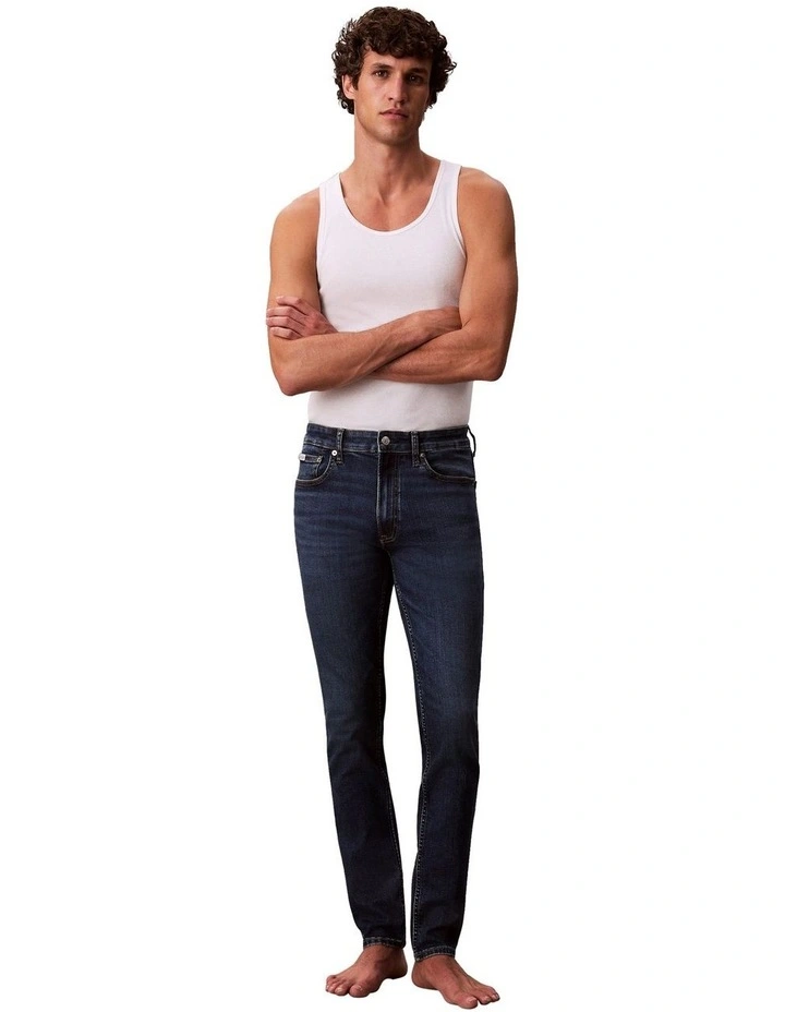 Skinny Jean in Oil Slick image 1
