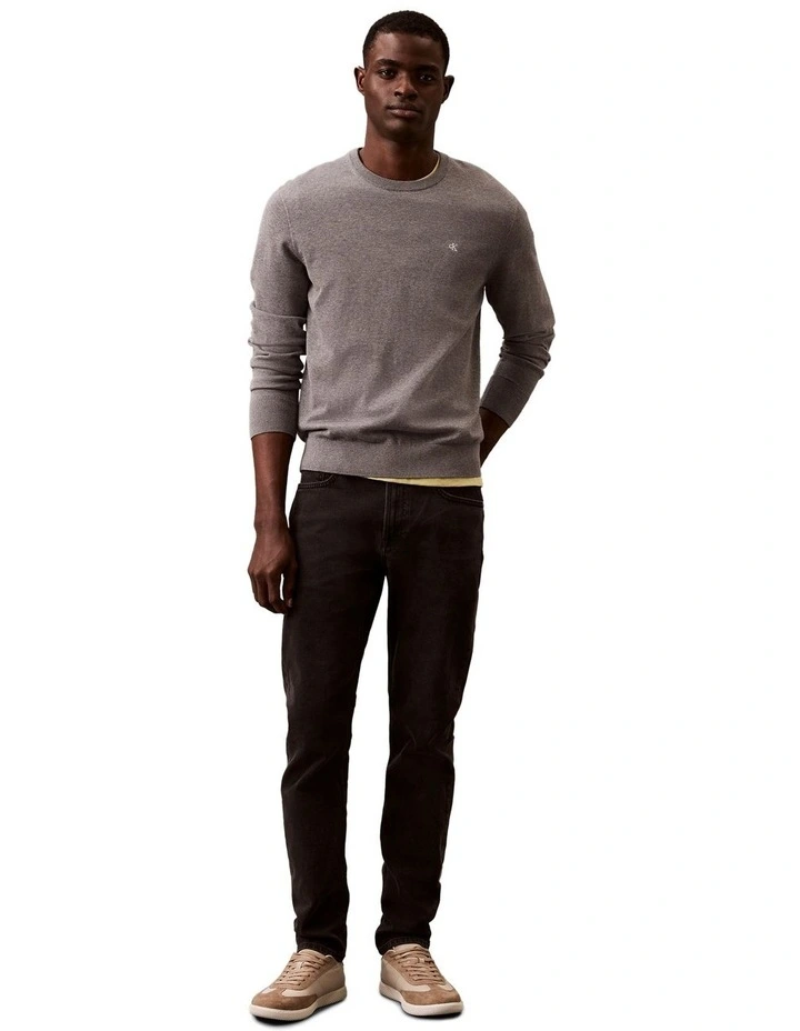 Slim Taper Essential Black Jean image 1