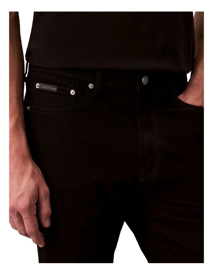 Standard Straight Jeans in Forever Black image 4