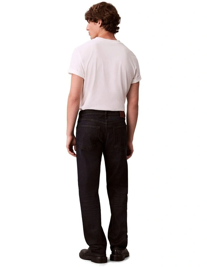 Standard Straight Gothic Jeans in Black image 2