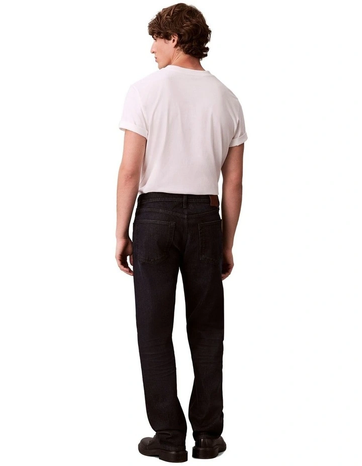 Standard Straight Gothic Jeans in Black image 3