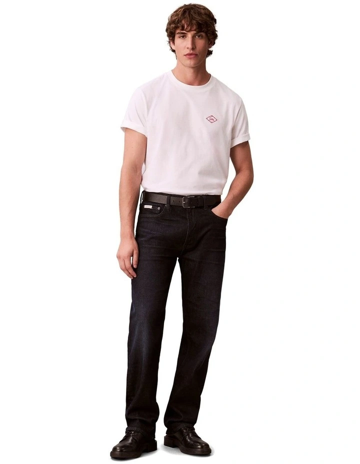 Standard Straight Gothic Jeans in Black image 3
