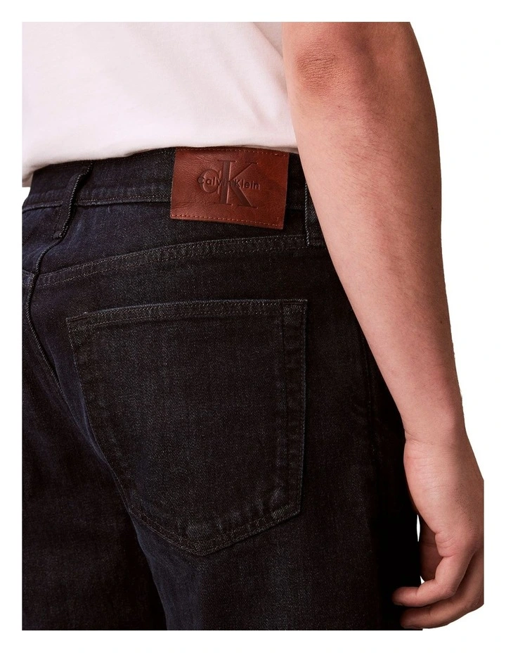 Standard Straight Gothic Jeans in Black image 5