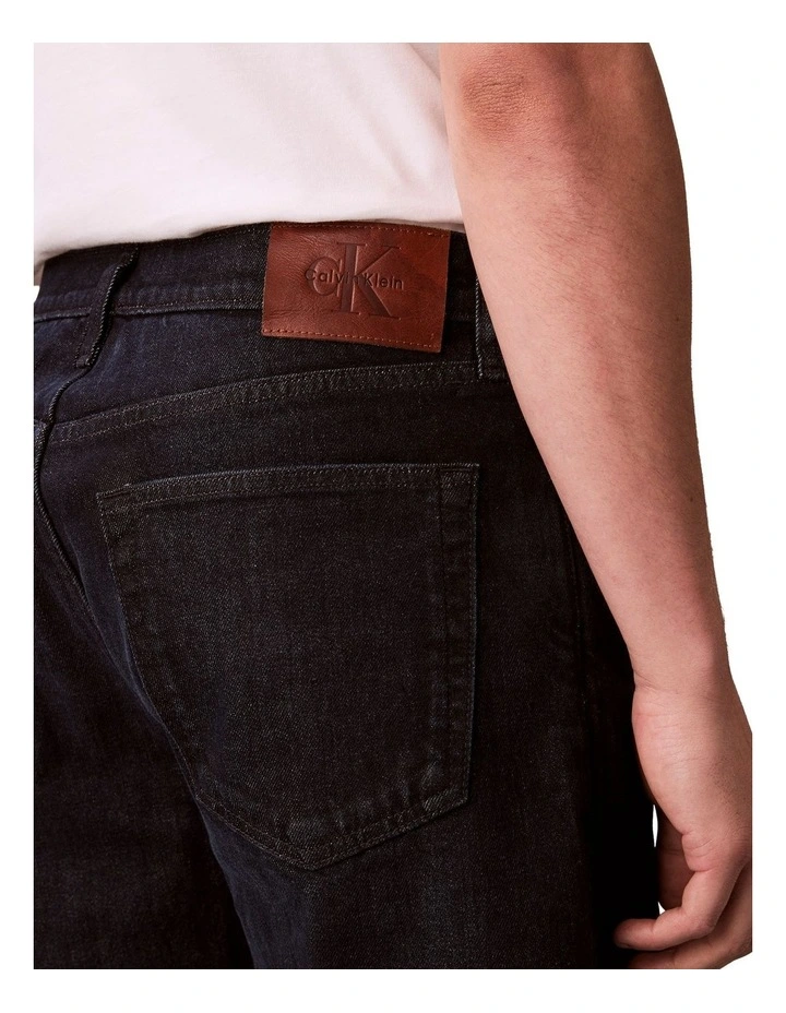 Standard Straight Gothic Jeans in Black image 5