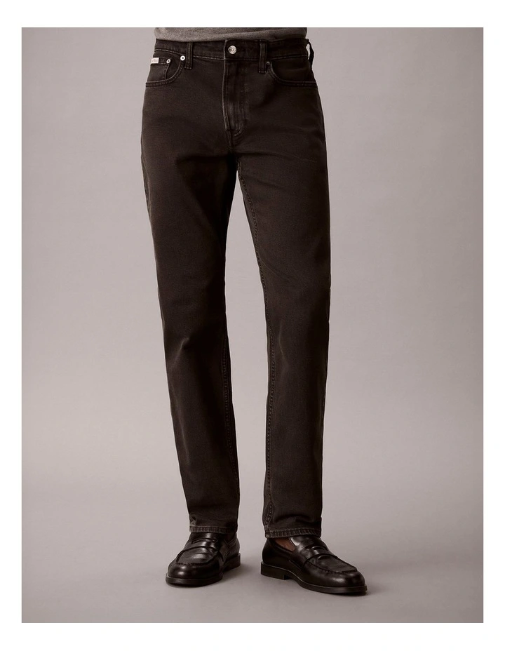 Slim Essential Jeans in Black image 1