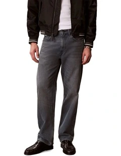 90S Straight Jean in Grey