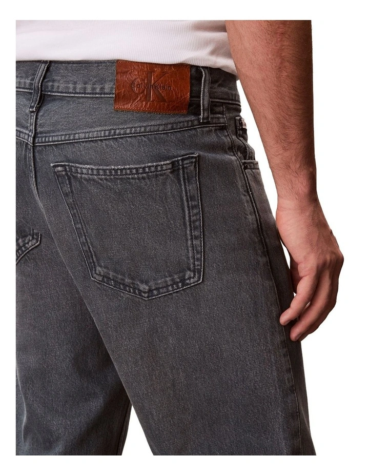 90S Straight Jean in Grey image 4