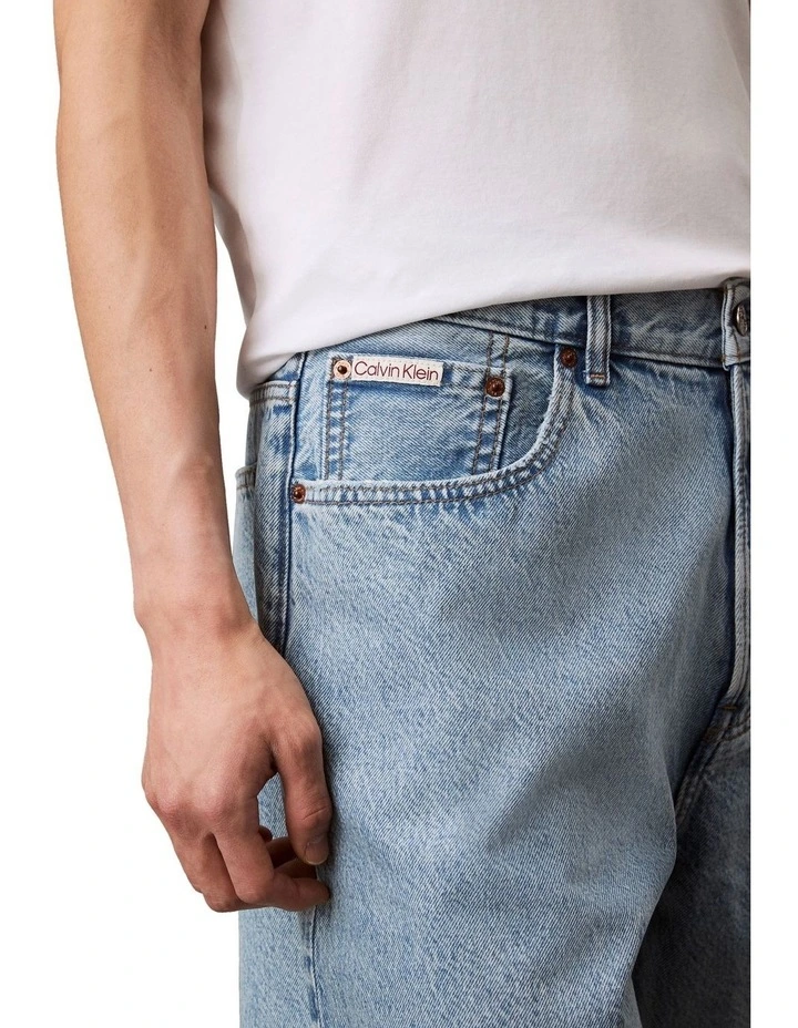 90S Short CK Light Indigo image 3