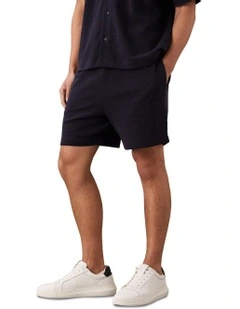 Cotton Waffle Short in Night Sky