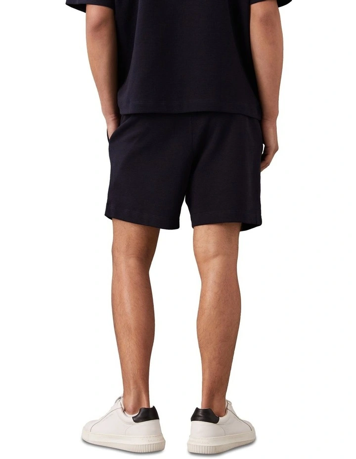 Cotton Waffle Short in Night Sky image 2