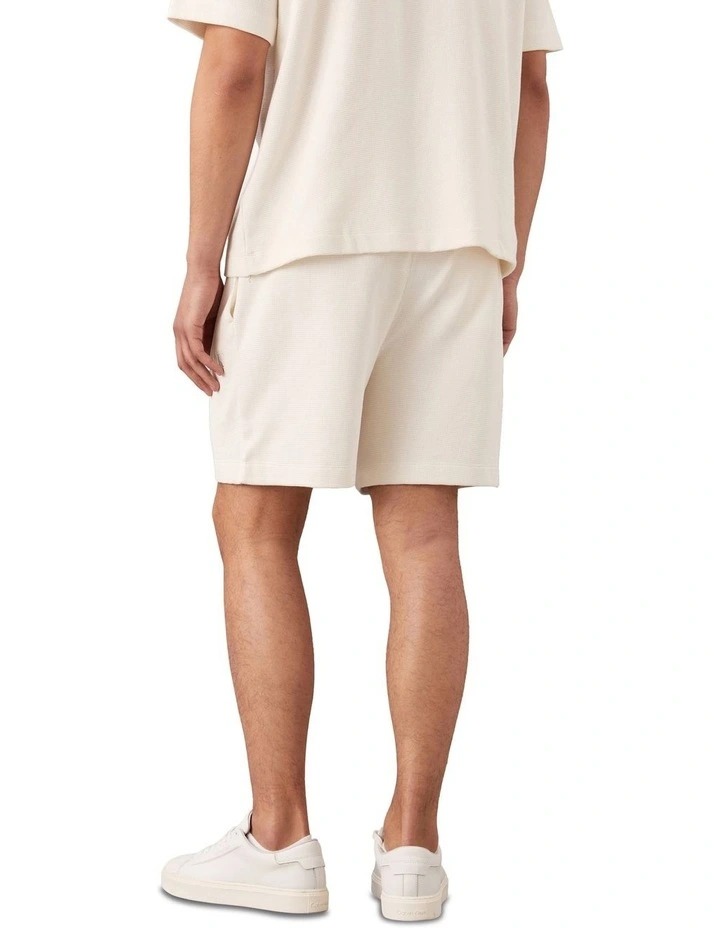 Cotton Waffle Short in Tofu image 2