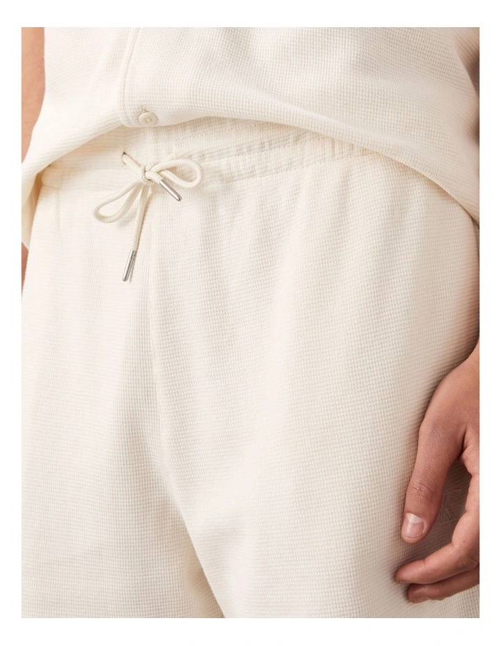Cotton Waffle Short in Tofu image 3