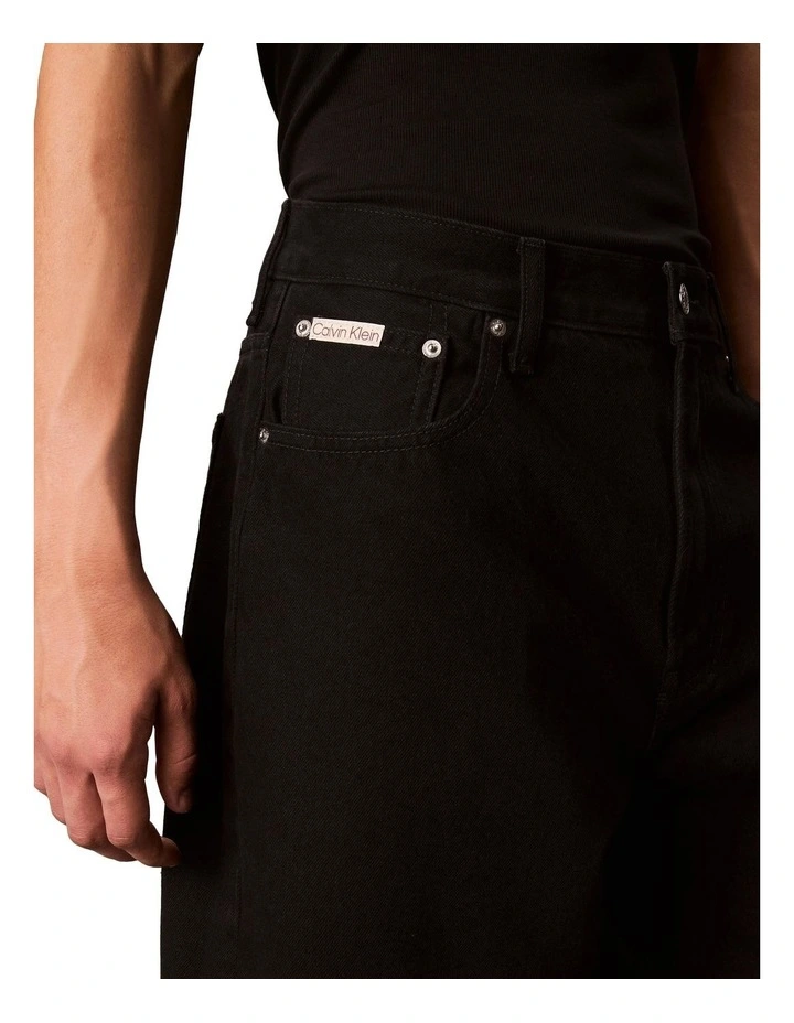 90S Ck Classic Short in Black image 3