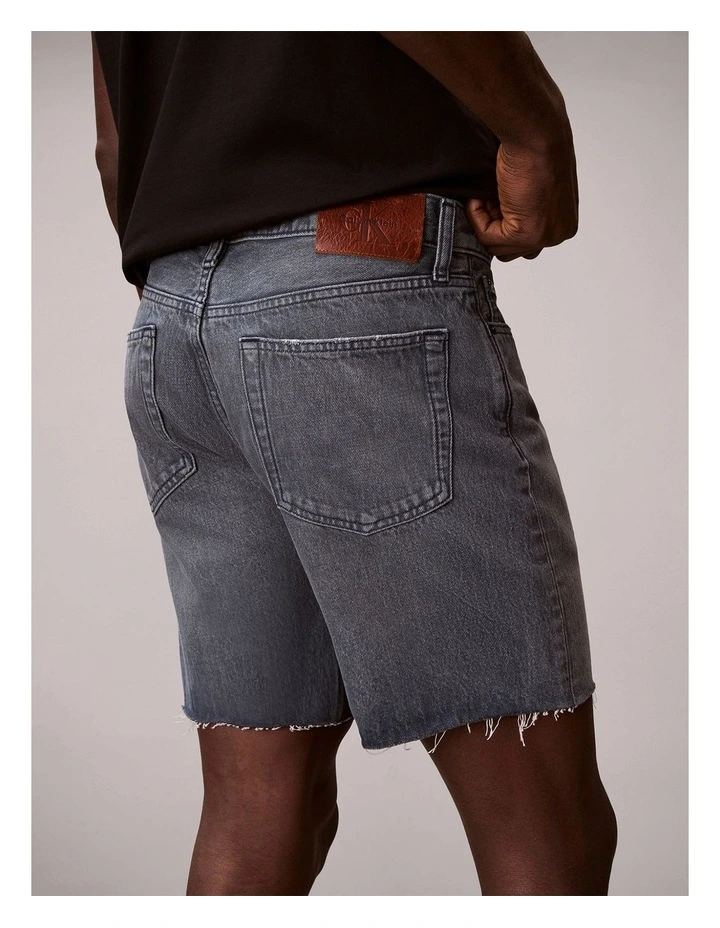 Classic Ash Stone Denim Shorts image 2