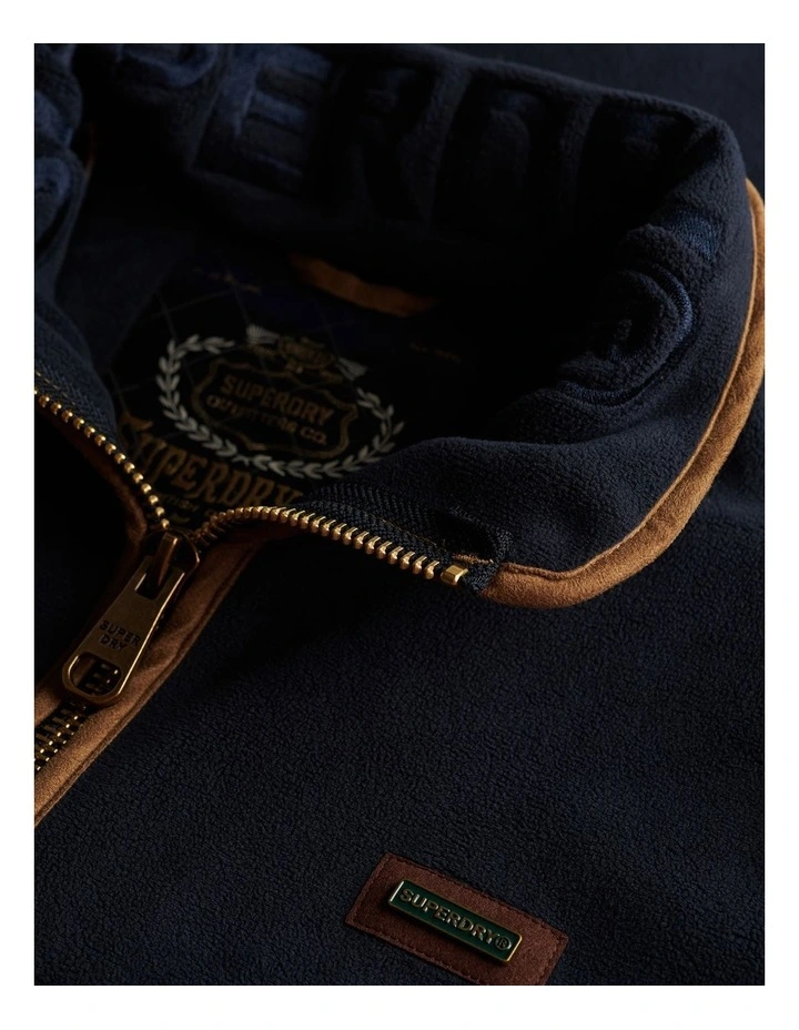 Estate Fleece Gilet Vest in Eclipse Navy image 5
