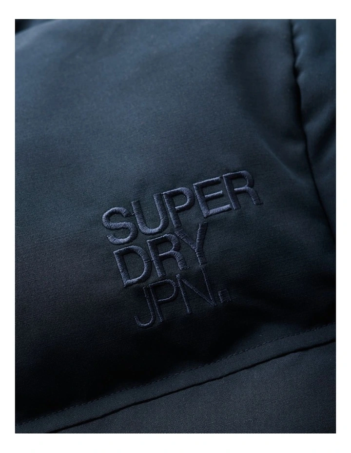 Everest Hooded Puffer Jacket in Eclipse Navy image 5