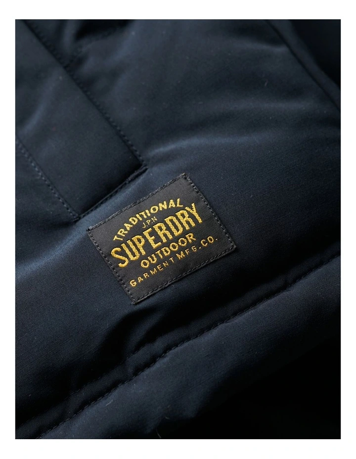 Everest Hooded Puffer Gilet in Eclipse Navy image 6