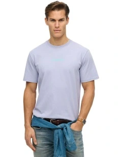 Core Logo City T Shirt in City Purple