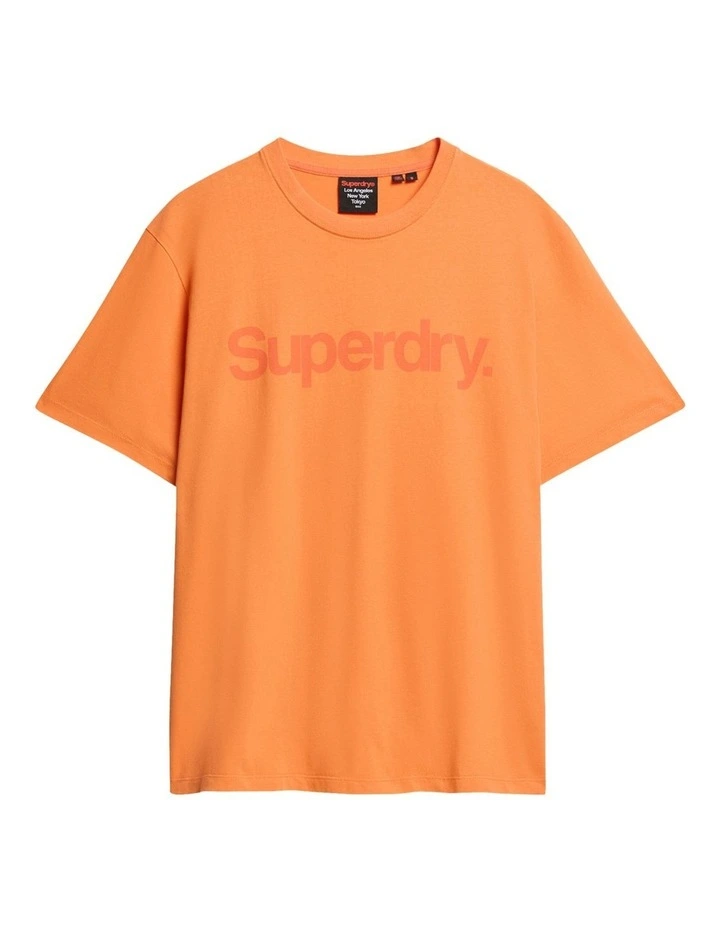 Core Logo City T Shirt in Florida Orange image 5