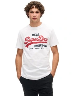 VL Heritage Graphic Tee in Optic