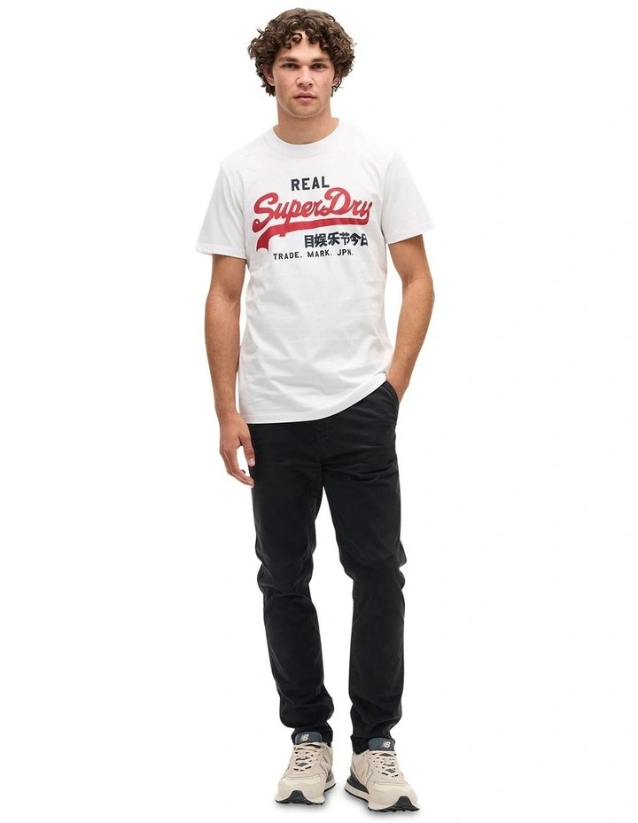 VL Heritage Graphic Tee in Optic image 5