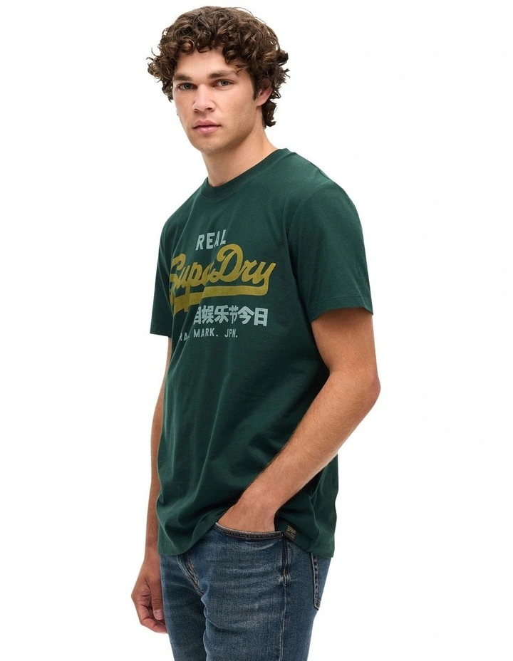 VL Heritage Graphic Tee in Enamel Green image 3