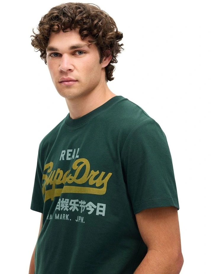 VL Heritage Graphic Tee in Enamel Green image 4