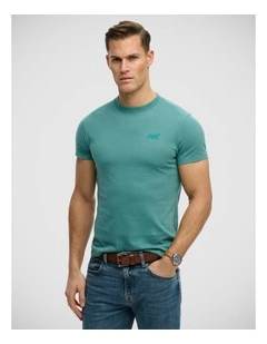 Essential Logo T/Shirt in Teal