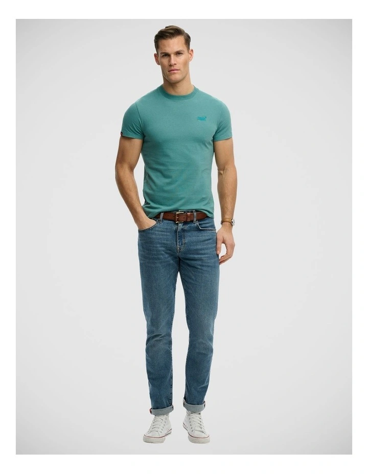 Essential Logo T/Shirt in Teal image 5