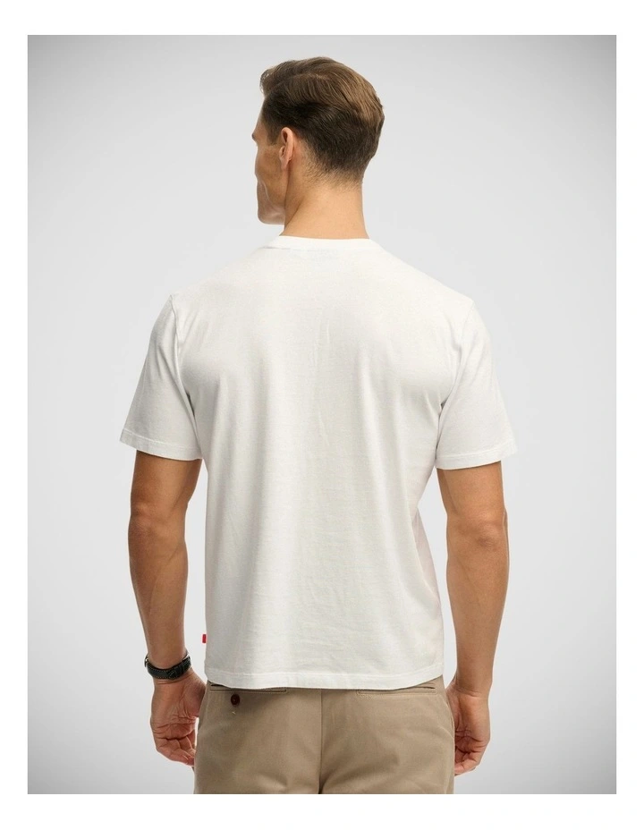 Micro Logo T/Shirt in Optic image 2