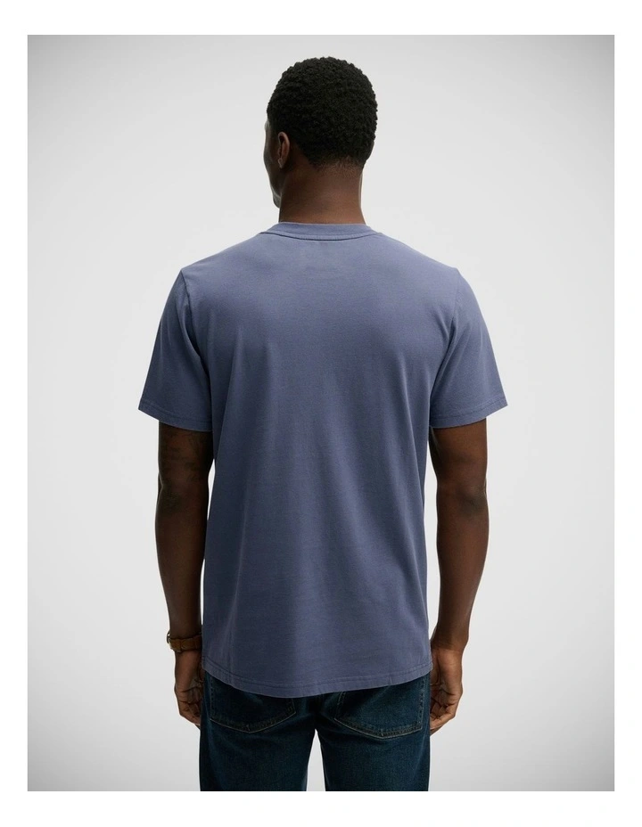 Outdoors Mountain Relaxed T/Shirt in Soft Navy image 2