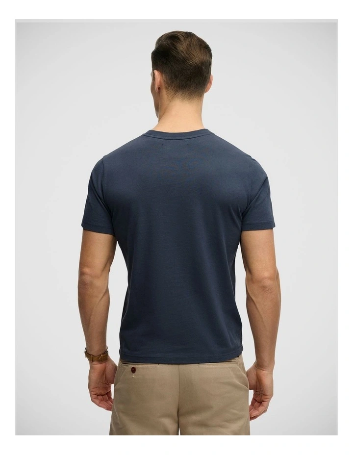 Retro Outdoor Relaxed T/Shirt in Lauren Navy image 2