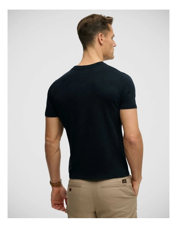 Industry Worker Relaxed T/Shirt in Eclipse Navy image 2