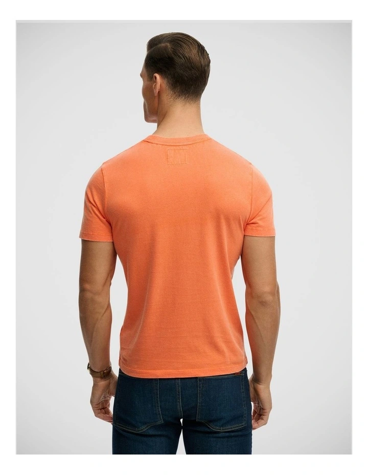 Industry Worker Relaxed T/Shirt in Firecracker Orange image 2
