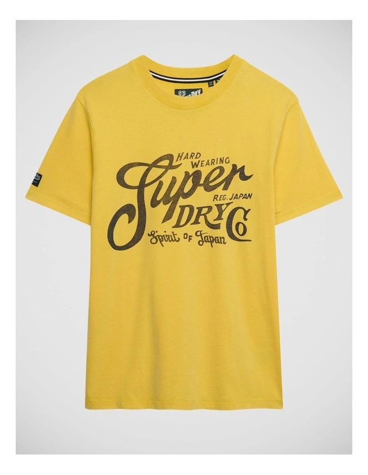 Industry Worker Relaxed T-Shirt in Daffodil Yellow image 7