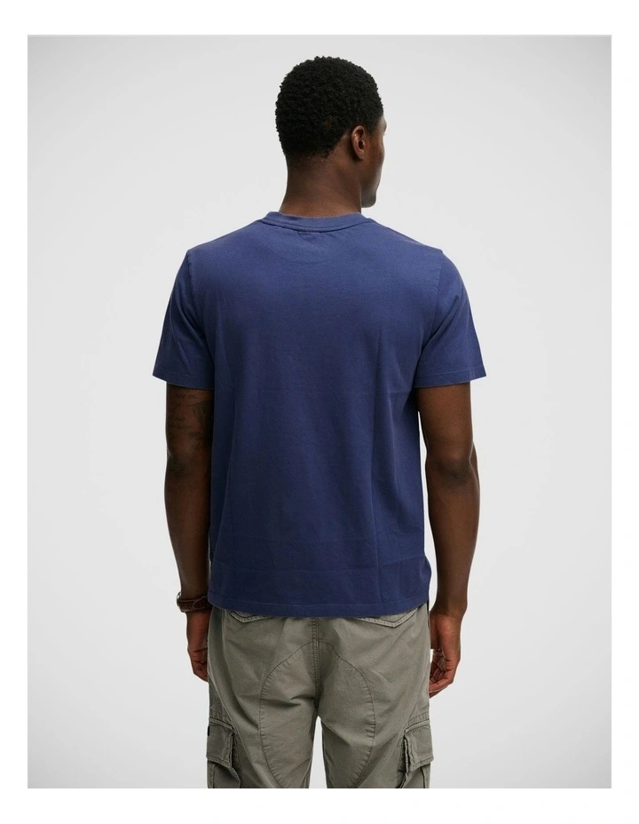 1954 Company Relaxed T/Shirt in Hampton Blue image 2