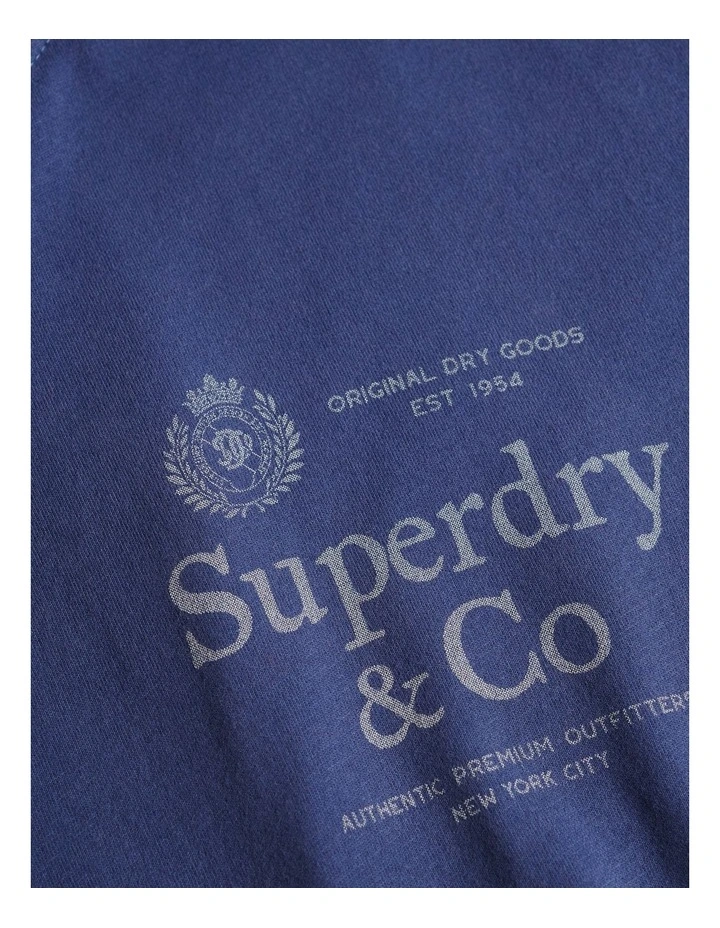 1954 Company Relaxed T/Shirt in Hampton Blue image 6