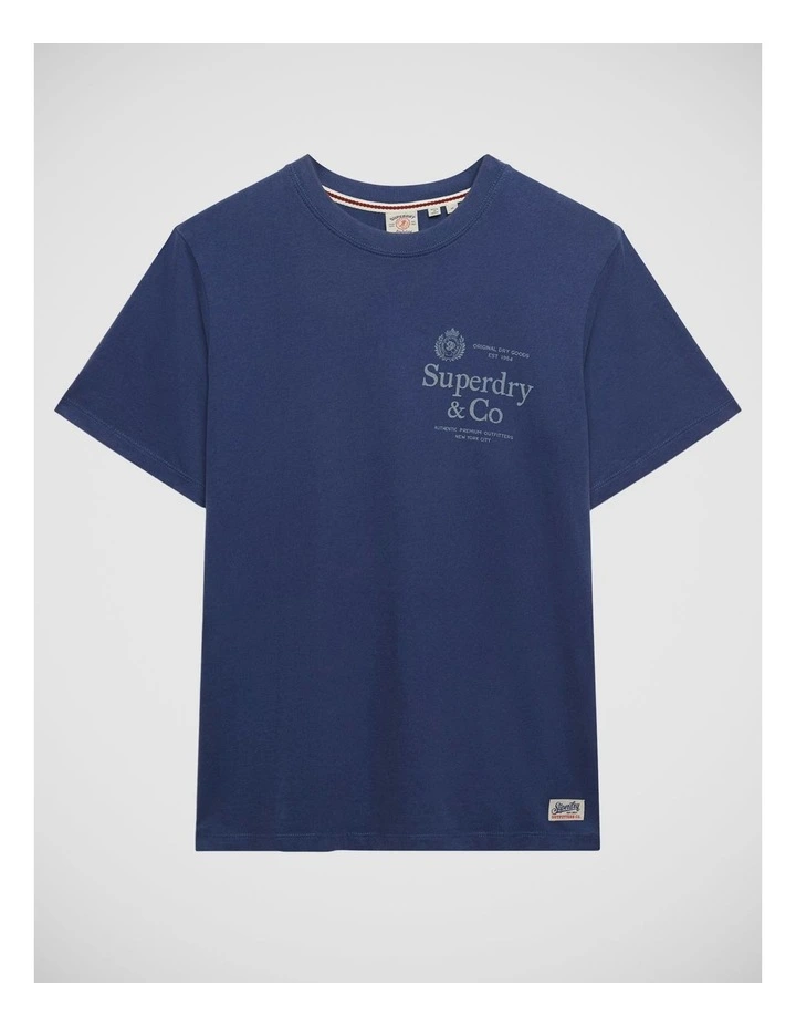 1954 Company Relaxed T/Shirt in Hampton Blue image 7