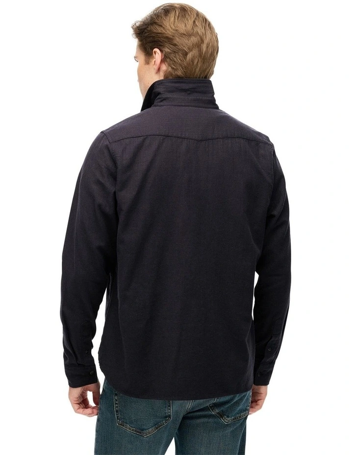 Merchant Ranch Shirt in Black image 2