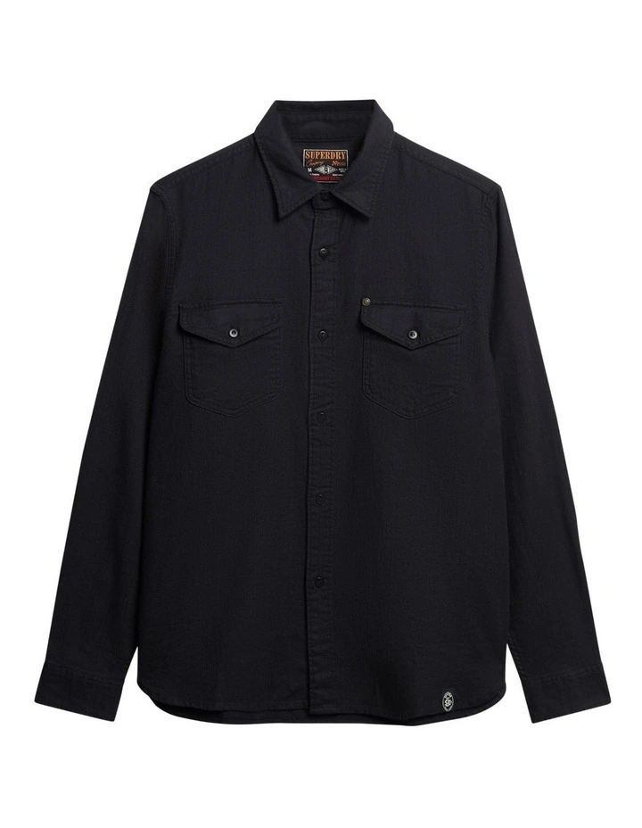 Merchant Ranch Shirt in Black image 7